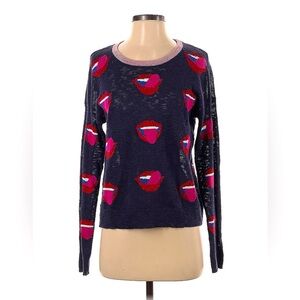 Wildfox Sweater pullover, yummy lips